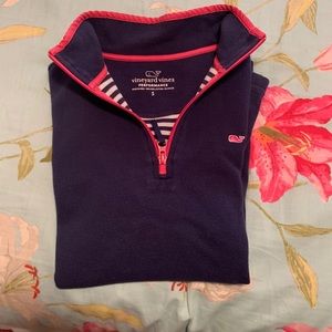 Vineyard Vines Performance Navy Quarter Zip